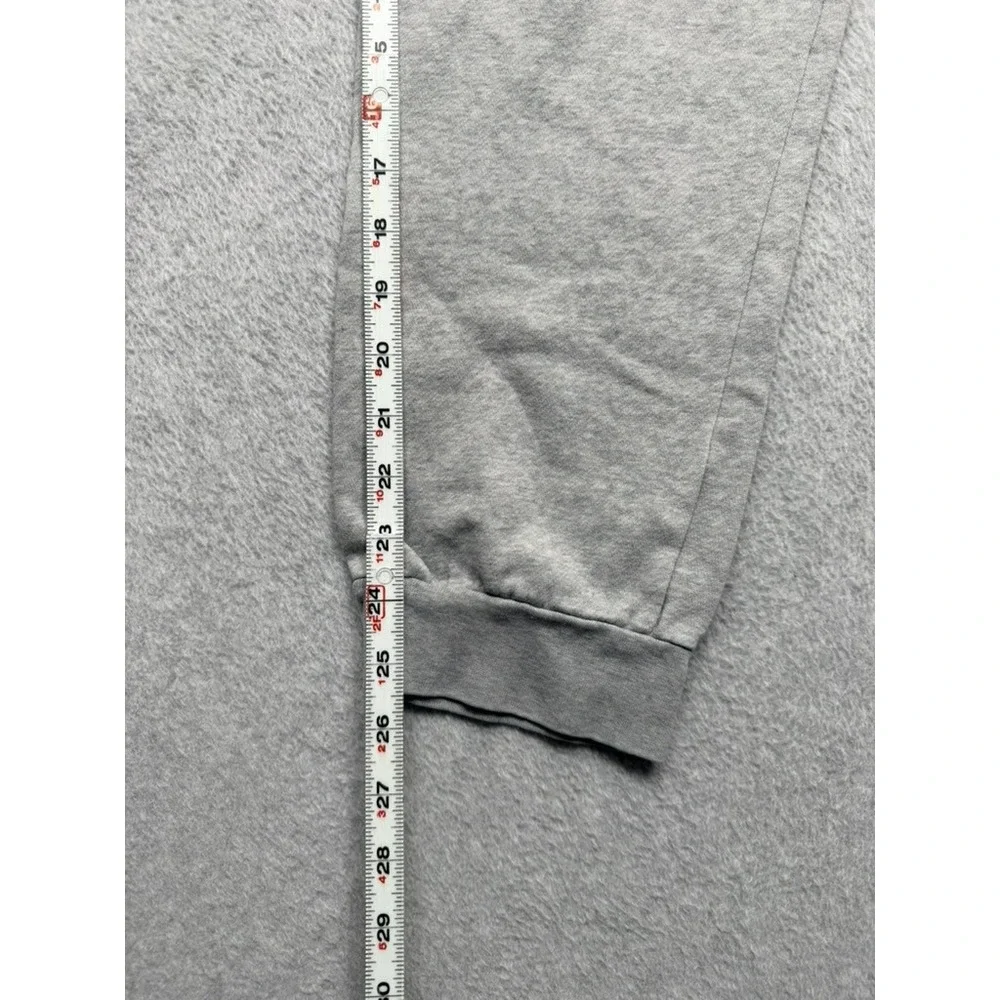 Adidas Mens Fleece Cargo Sweatpants Gray Joggers Athletic Pockets M